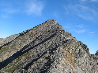 奥穂高岳　その７　祠へ♪