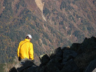 奥穂高岳　その８　下山