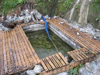 白馬鑓温泉　その３