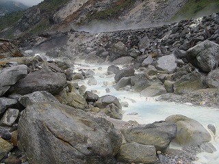 野湯より無事帰還