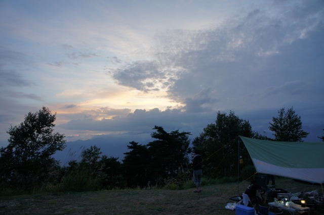 陣馬形山キャンプ場