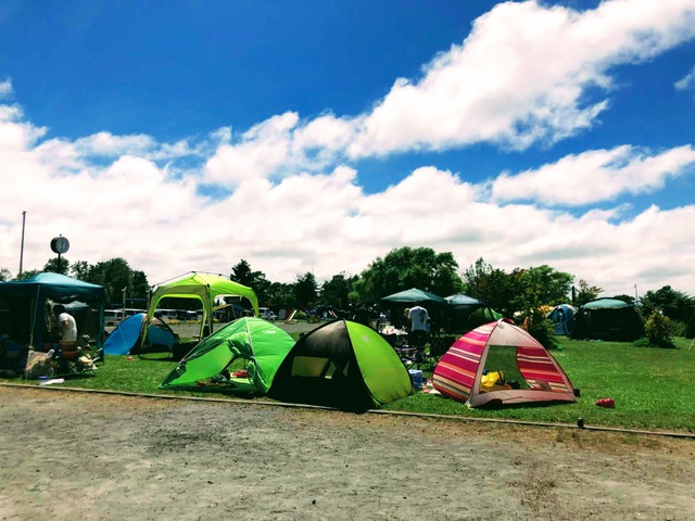 ［南幌町三重湖公園キャンプ場］テント乾燥デイキャン？