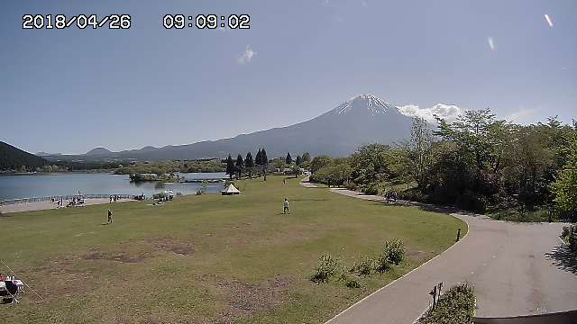 田貫湖のライブカメラ