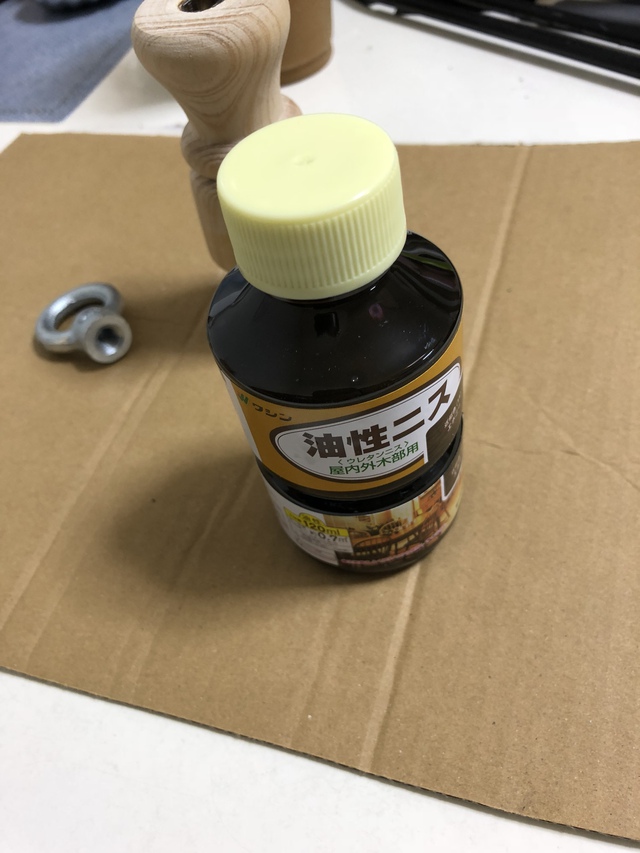 [テオゴニア]薪ばさみ グリップ交換②