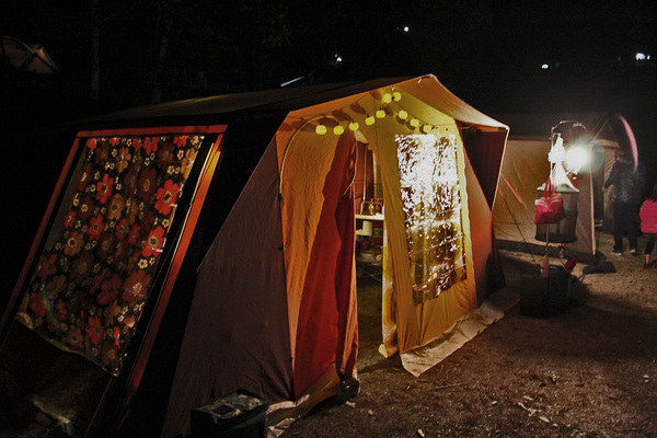 久米南美しい森キャンプ場（2015年10月31日～11月1日）