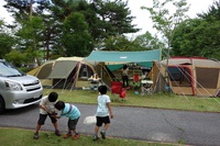 福岡ローマン渓谷 オートキャンプ場　（2014年7月）