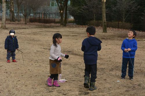 出会いの森で-8℃の朝