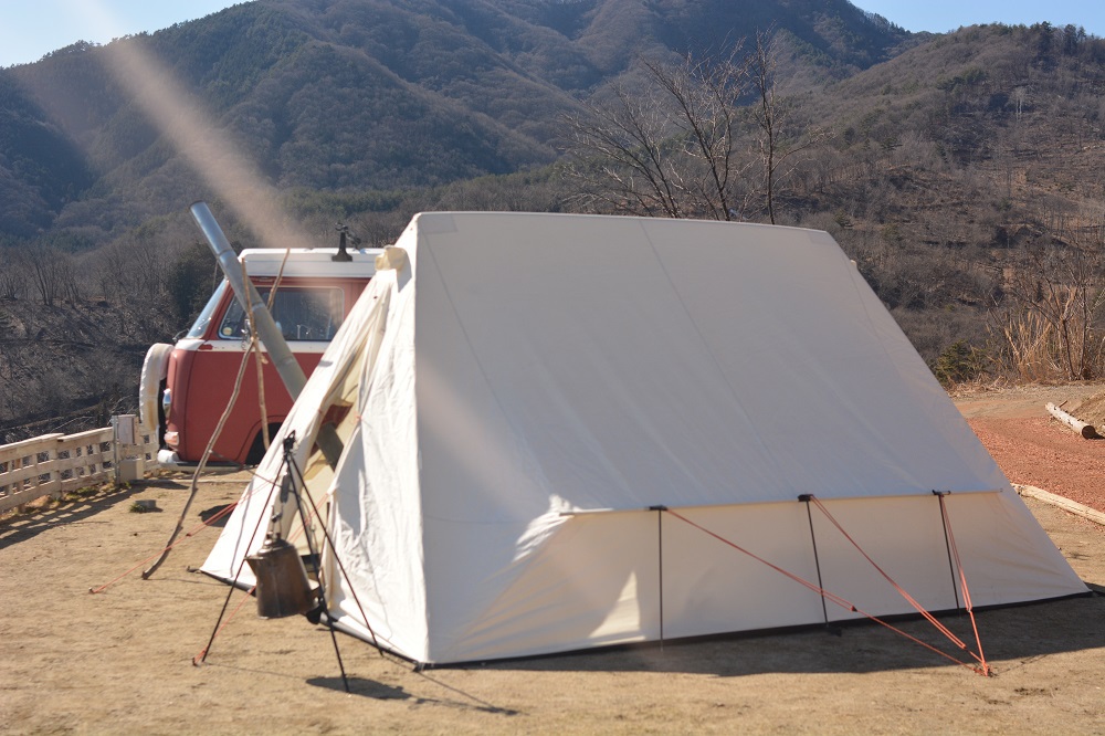 ほったらかしキャンプ場は最高の景色