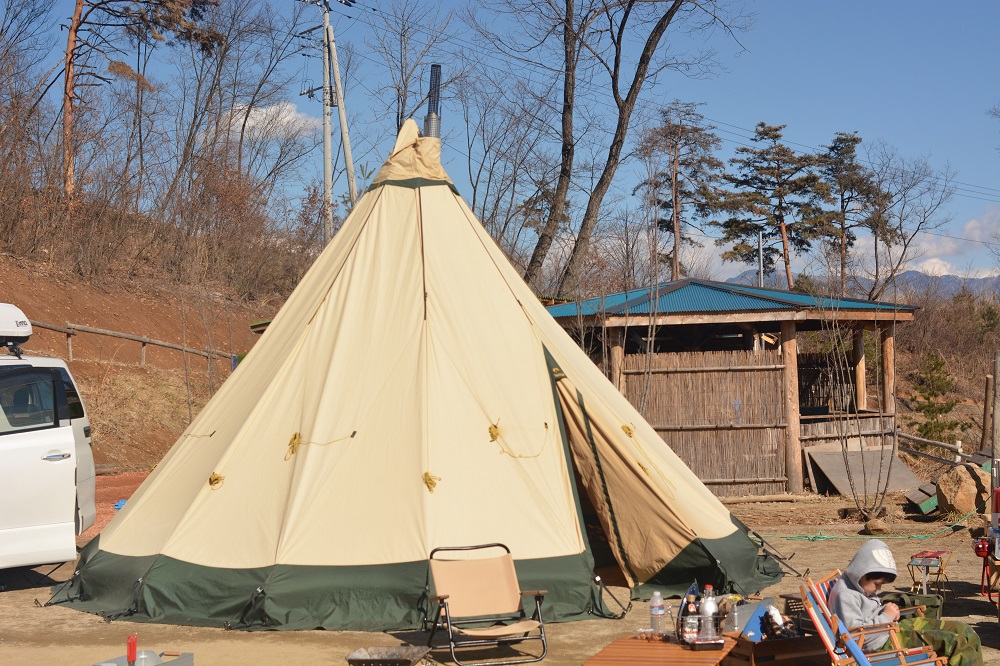 ほったらかしキャンプ場は最高の景色