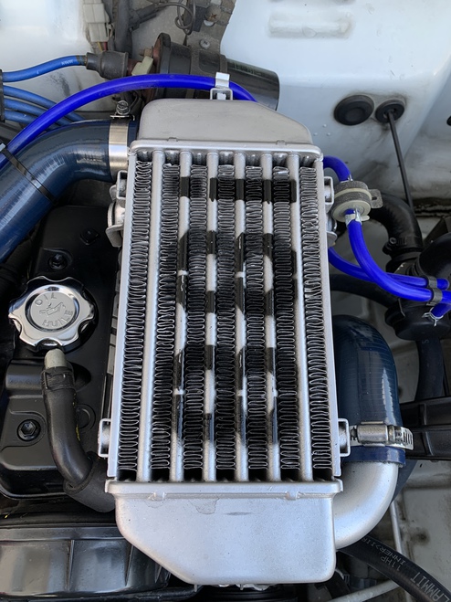ジムニー ja11 ja71 社外インタークーラー