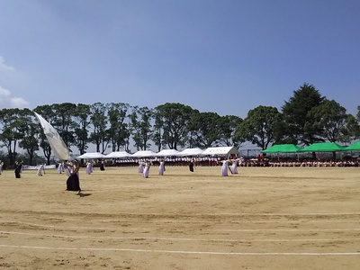 中学最後の運動会