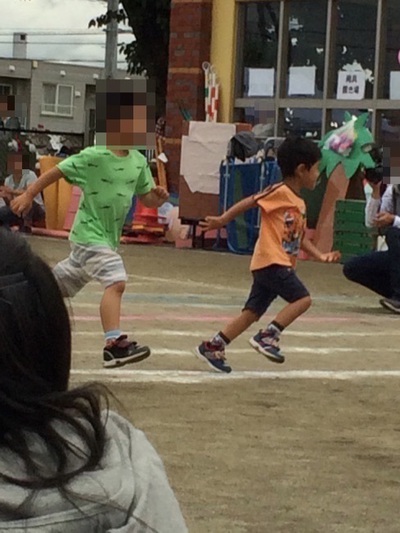 運動会　〜場所取りは気合い〜