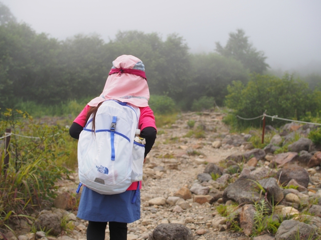 念願の娘との登山♪