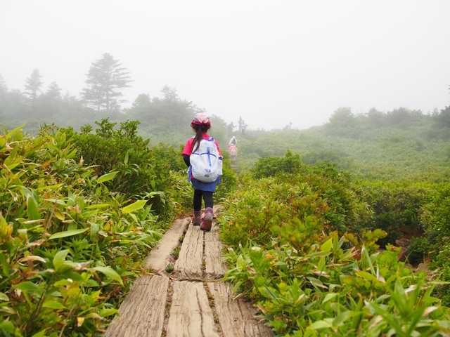 念願の娘との登山♪