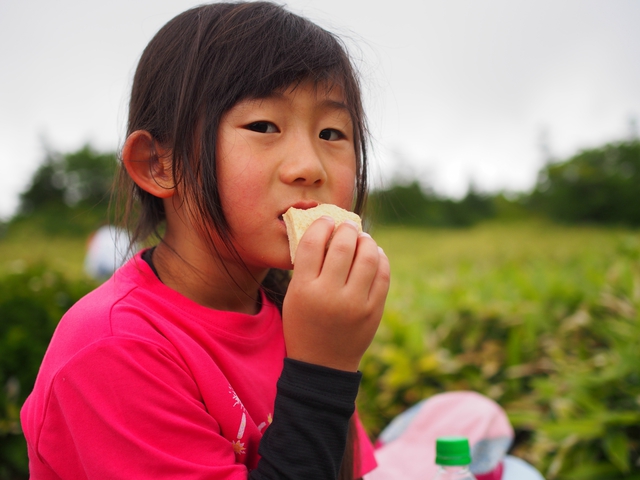 念願の娘との登山♪