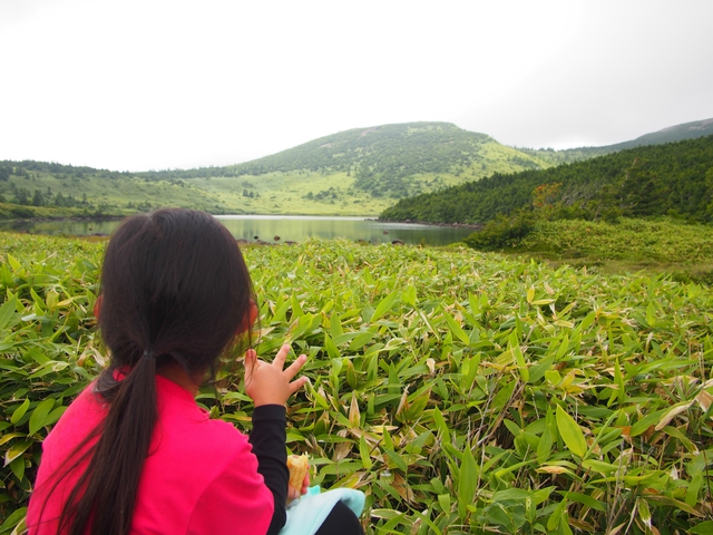 念願の娘との登山♪