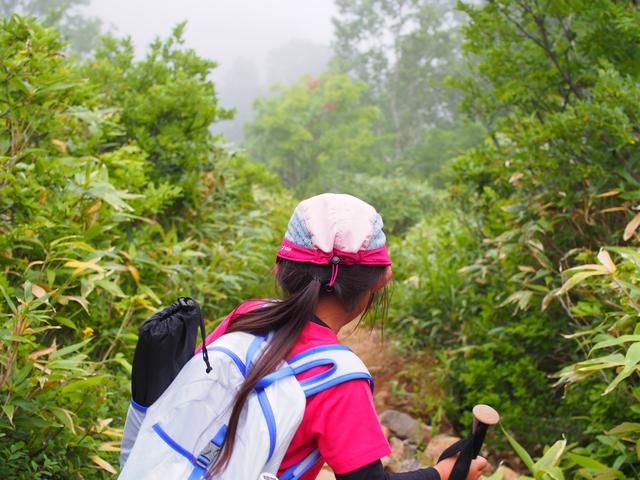 念願の娘との登山♪