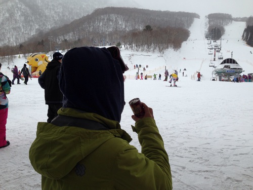 Snowboard session with Mr.NAOMARU