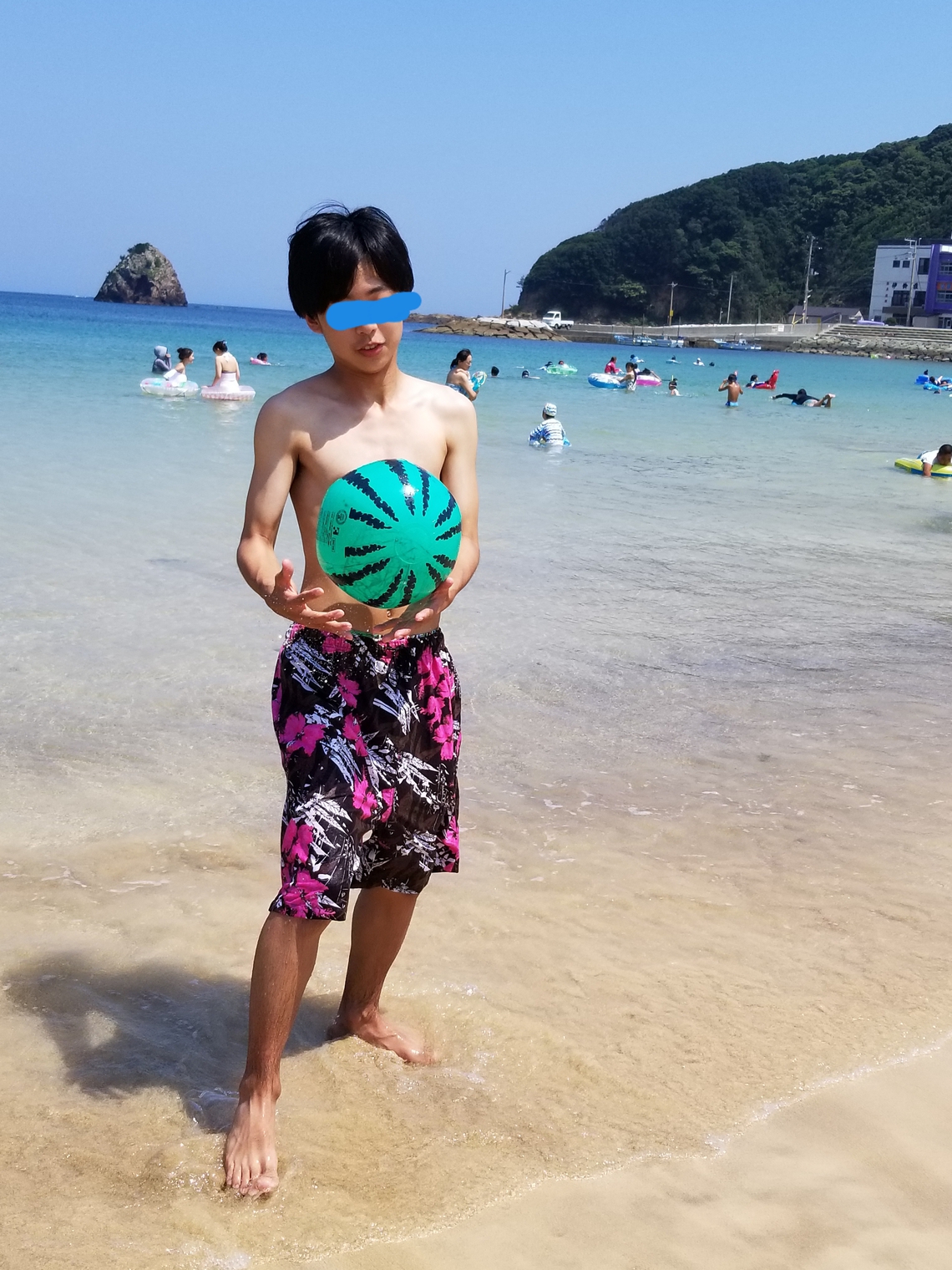 海～(8月2日伊豆下田外浦海岸本編)