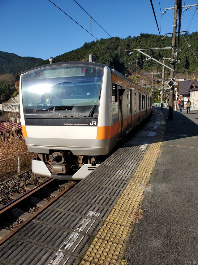 電車でソロシリーズ♪は今年最後だ