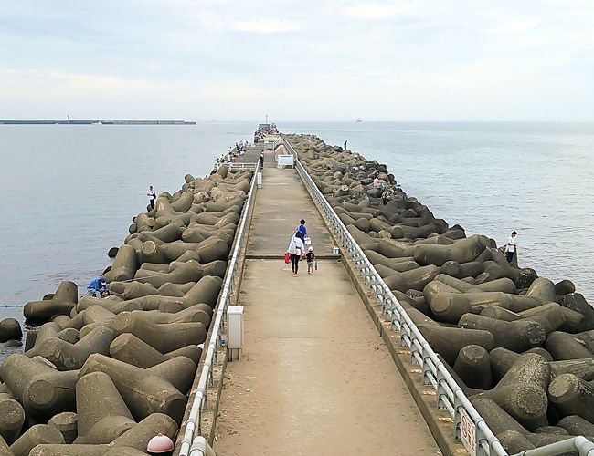 大野釣り公園でキジハタ