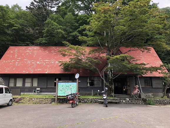 ハンターカブで剣山スーパー林道　全線制覇？