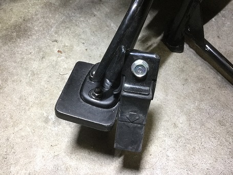 カブに下駄装着。