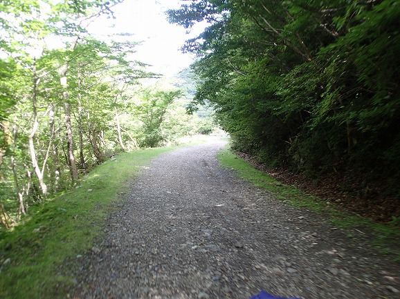 ハンターカブで剣山スーパー林道　全線制覇？