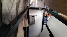 FFヒーター設置(HIACE) 大型ポータブル電源で動かす