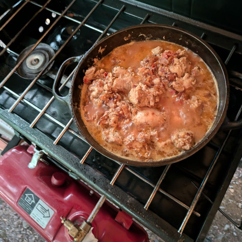 「バカまぶし」を使ったスパイスカレー