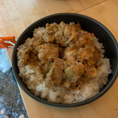 「バカまぶし」を使ったスパイスカレー