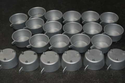 釜めし器をピカピカに アルミ施工の手順