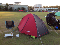 渚園キャンプ場なう 2013/10/13 16:52:01