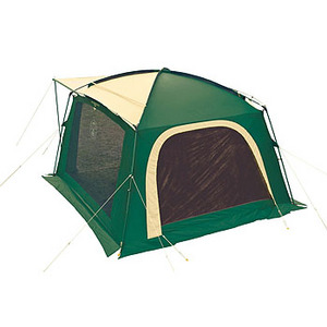 子連れキャンプのおすすめ道具たち:テントと連結：コールマン 