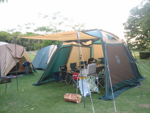 Camping Geek ３ポールワイドスクリーンタープ