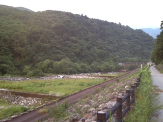 山梨県　篠沢大滝キャンプ場　30日　2日目☆