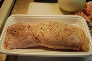 鶏肉とペンネのトマト煮込み☆