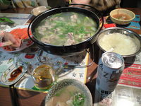 夕飯何する？　ネギだく豚しゃぶ