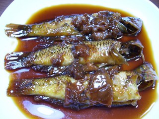 キュウセンの梅煮