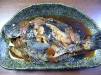 グレの梅煮