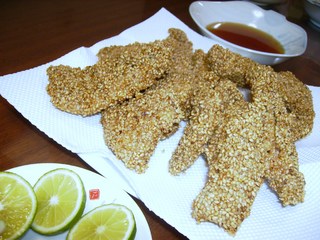 チヌの利休揚げ