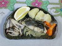 スズキのホイル焼き