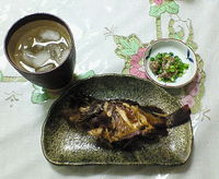 ガシラの煮付け