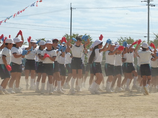 秋晴れ運動会