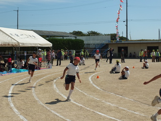 秋晴れ運動会