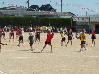 秋晴れ運動会
