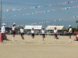 秋晴れ運動会