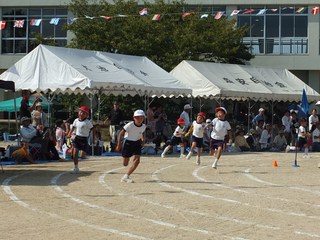 秋晴れ運動会