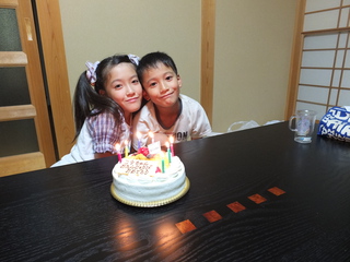 誕生日は寝られません