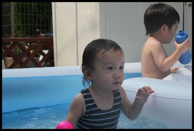 今日は保育園？